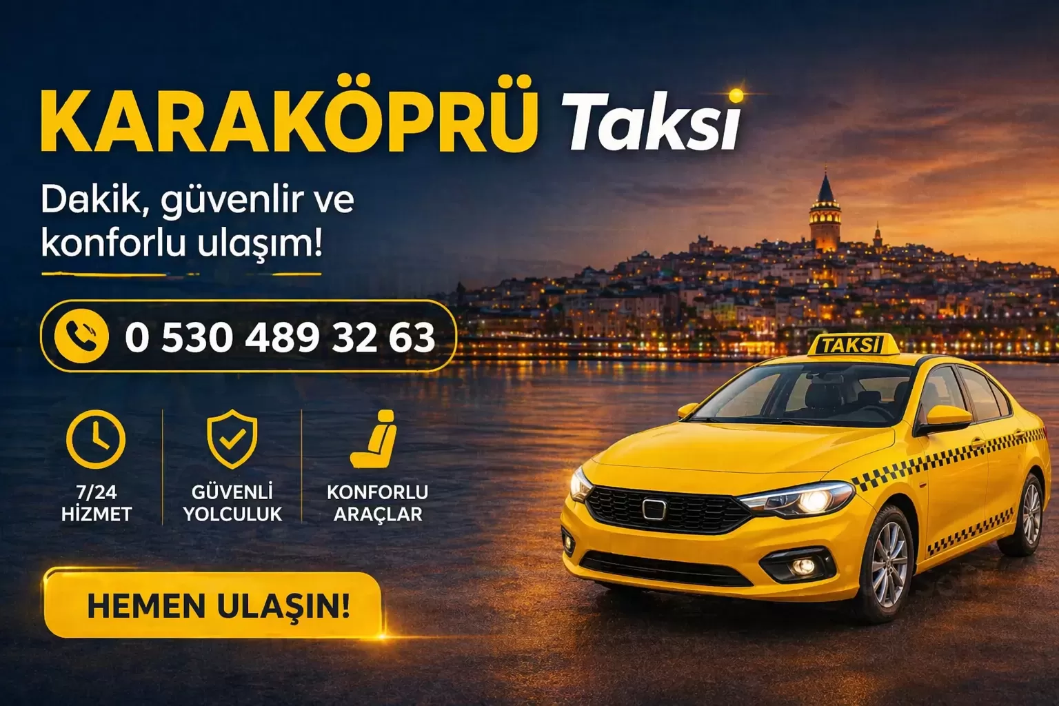 KARAKÖPRÜ TAKSİ DURAĞI İLE